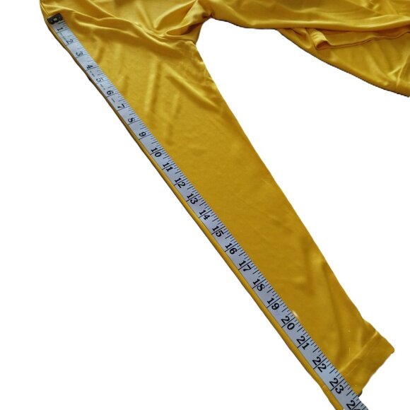 Team 365 Top Womens Small Yellow Long Sleeve SE Fundation Support Education - Picture 8 of 11